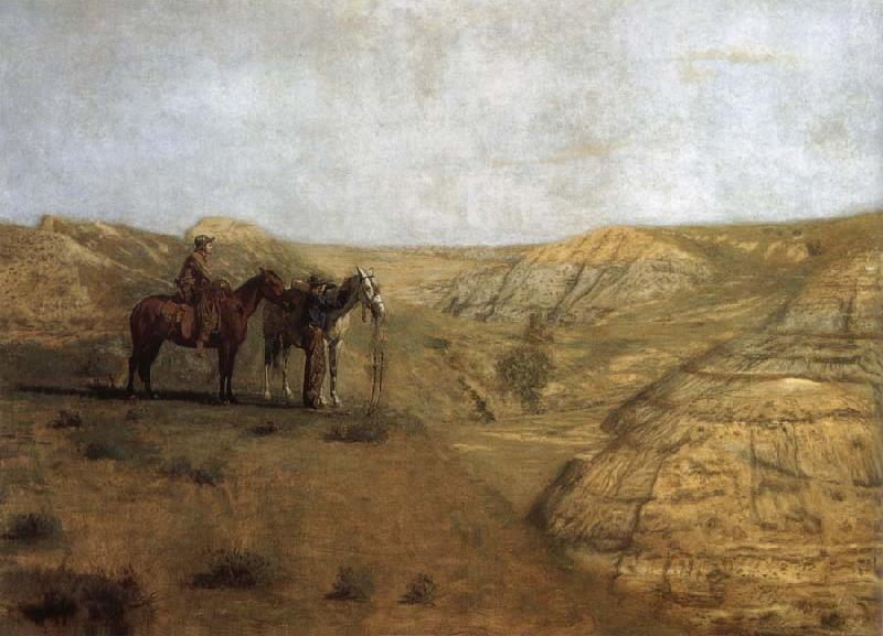 Thomas Eakins Rancher at the desolate field France oil painting art